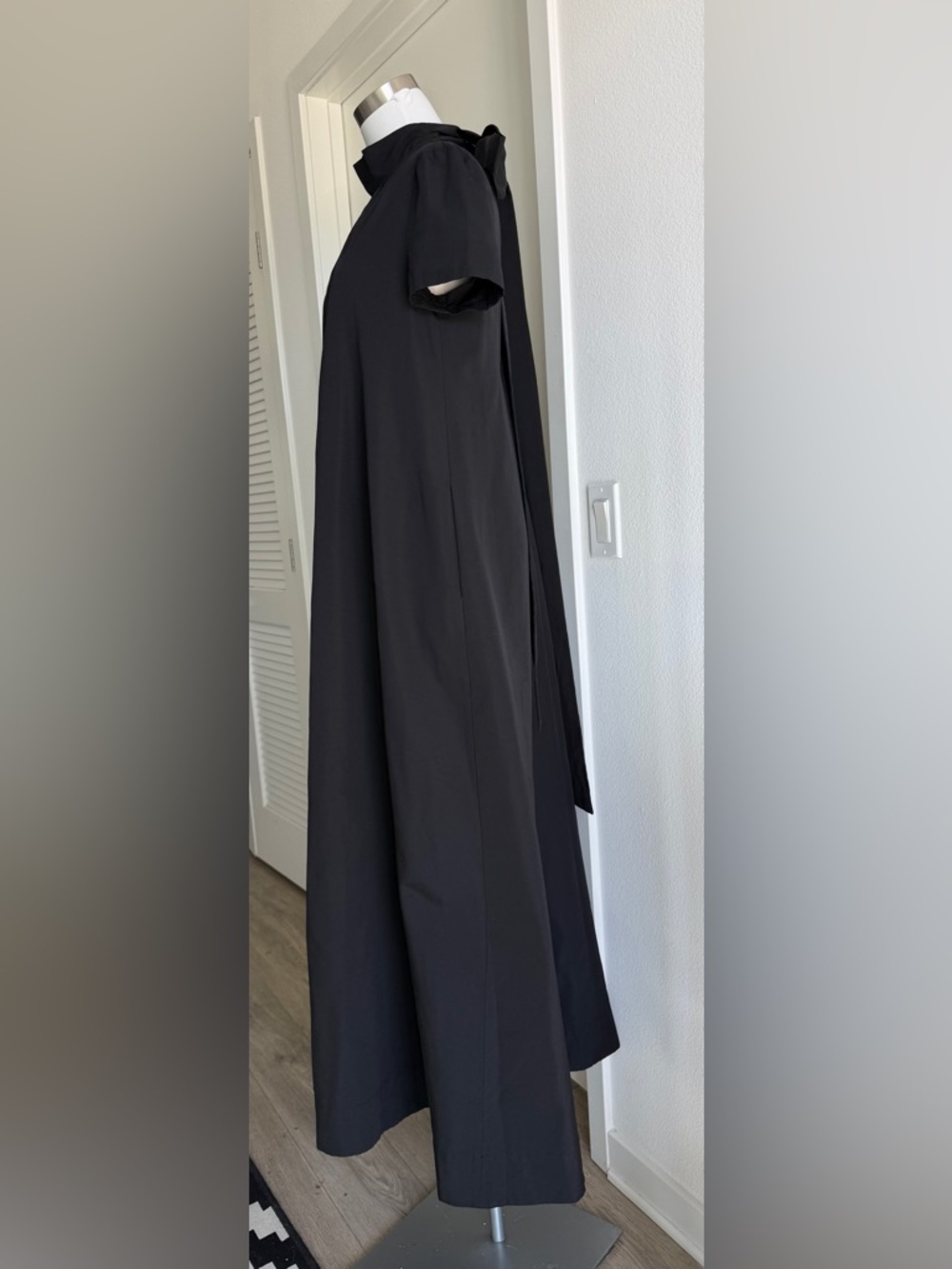Staud ILANA DRESS  Black, Size S - Picture 5 of 9